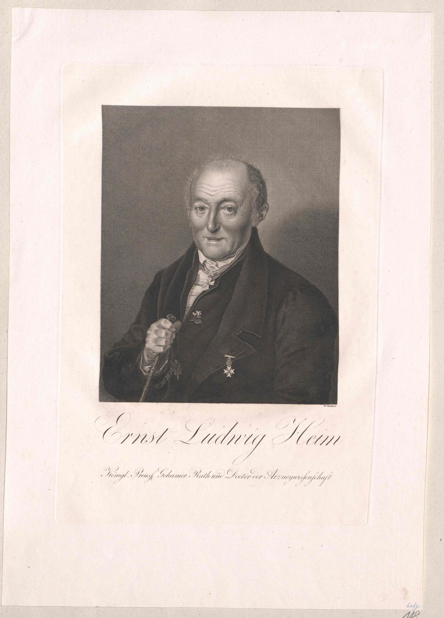 Ernst Ludwig Heim by Artist Unknown