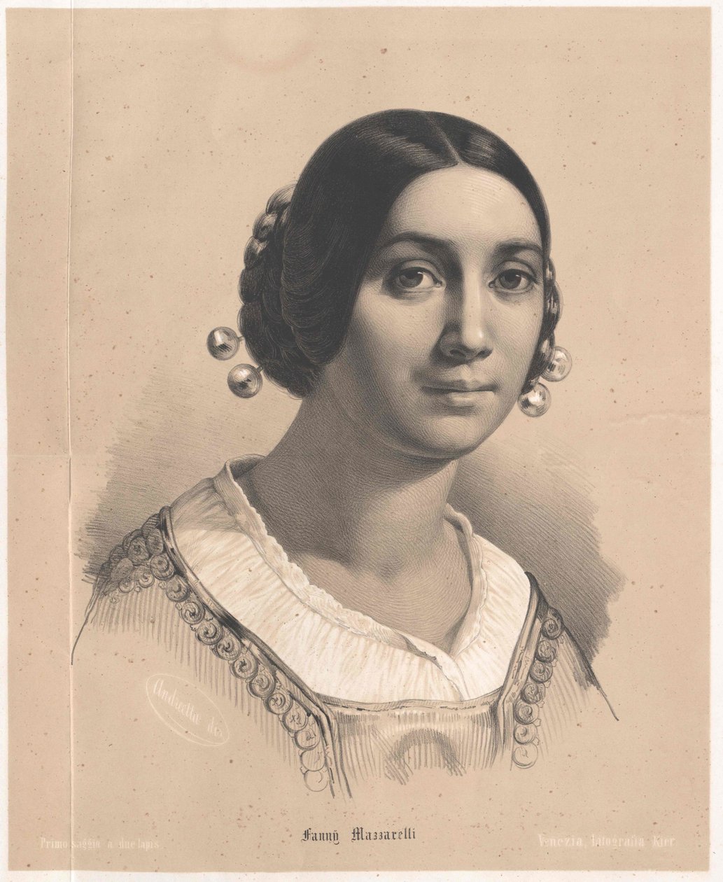 Fanny Mazzarelli by Artist Unknown