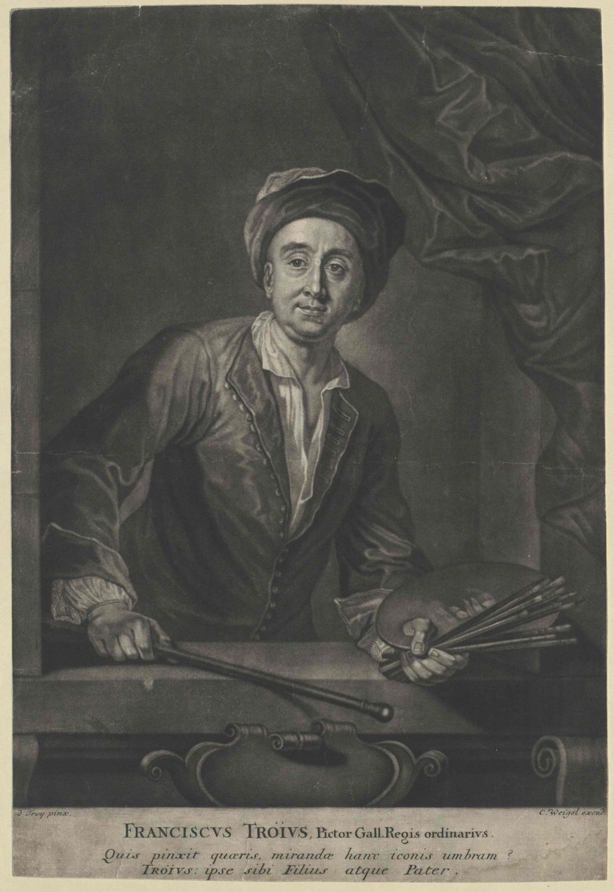 François de Troy by Artist Unknown