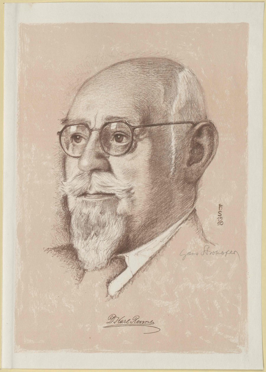 Karl Renner by Artist Unknown