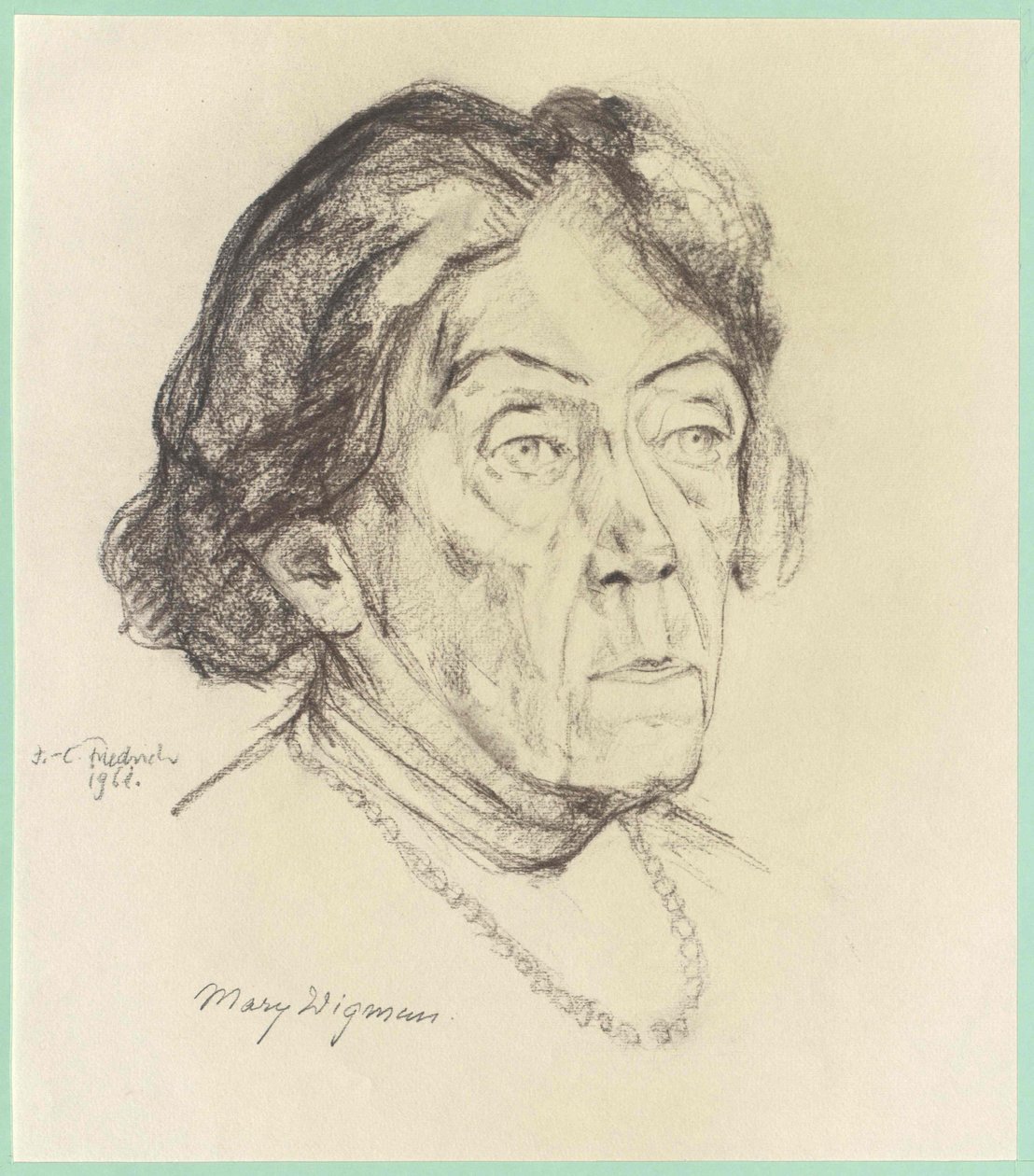 Maria Wigman by Artist Unknown