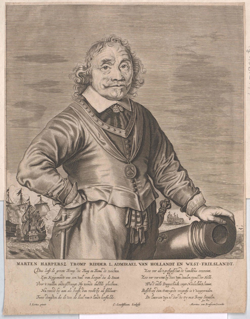 Martin Tromp by Artist Unknown