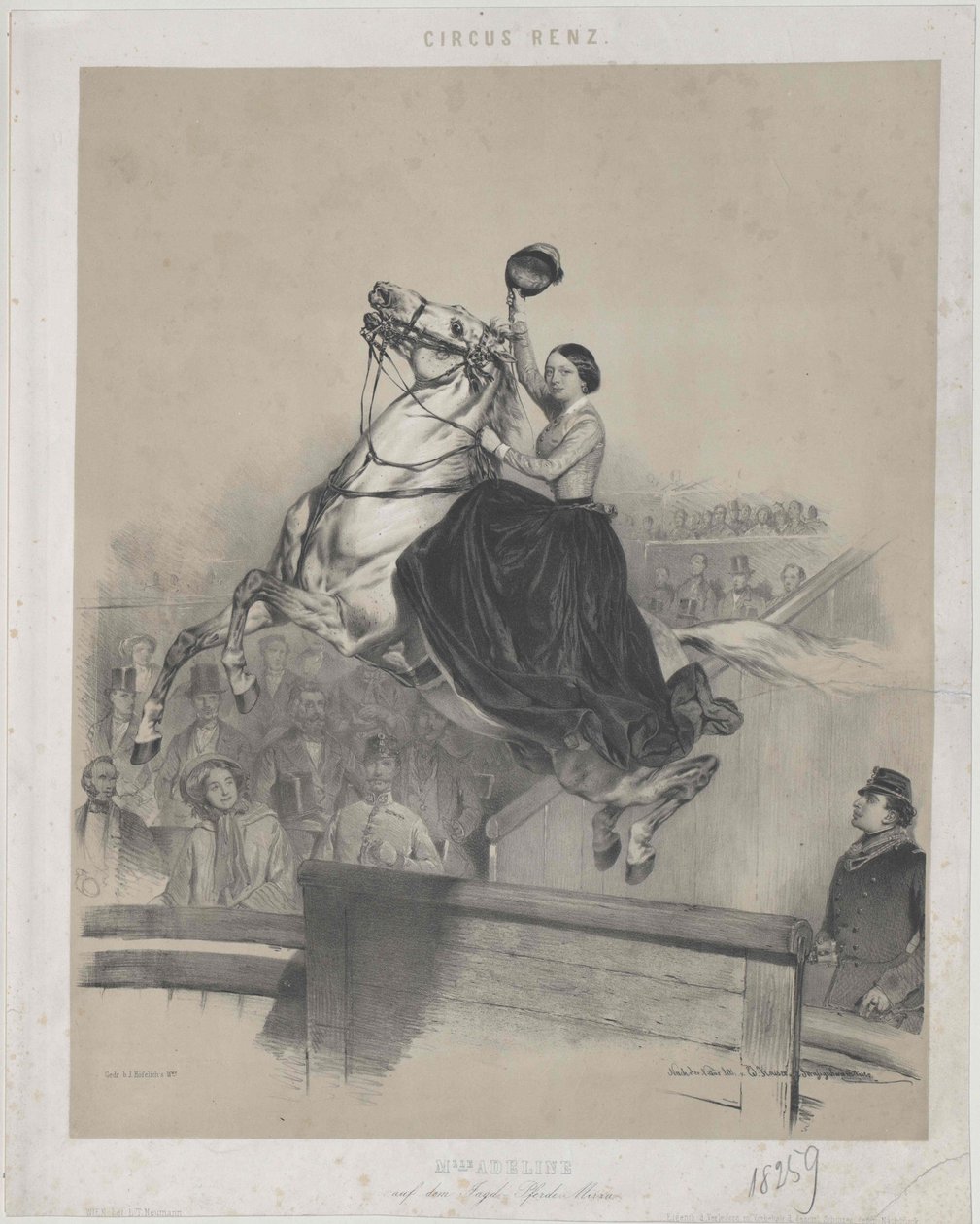 Mlle Adeline by Artist Unknown