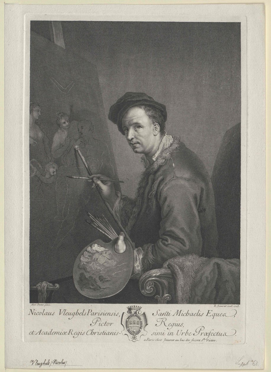 Nicolas Vleughels by Artist Unknown