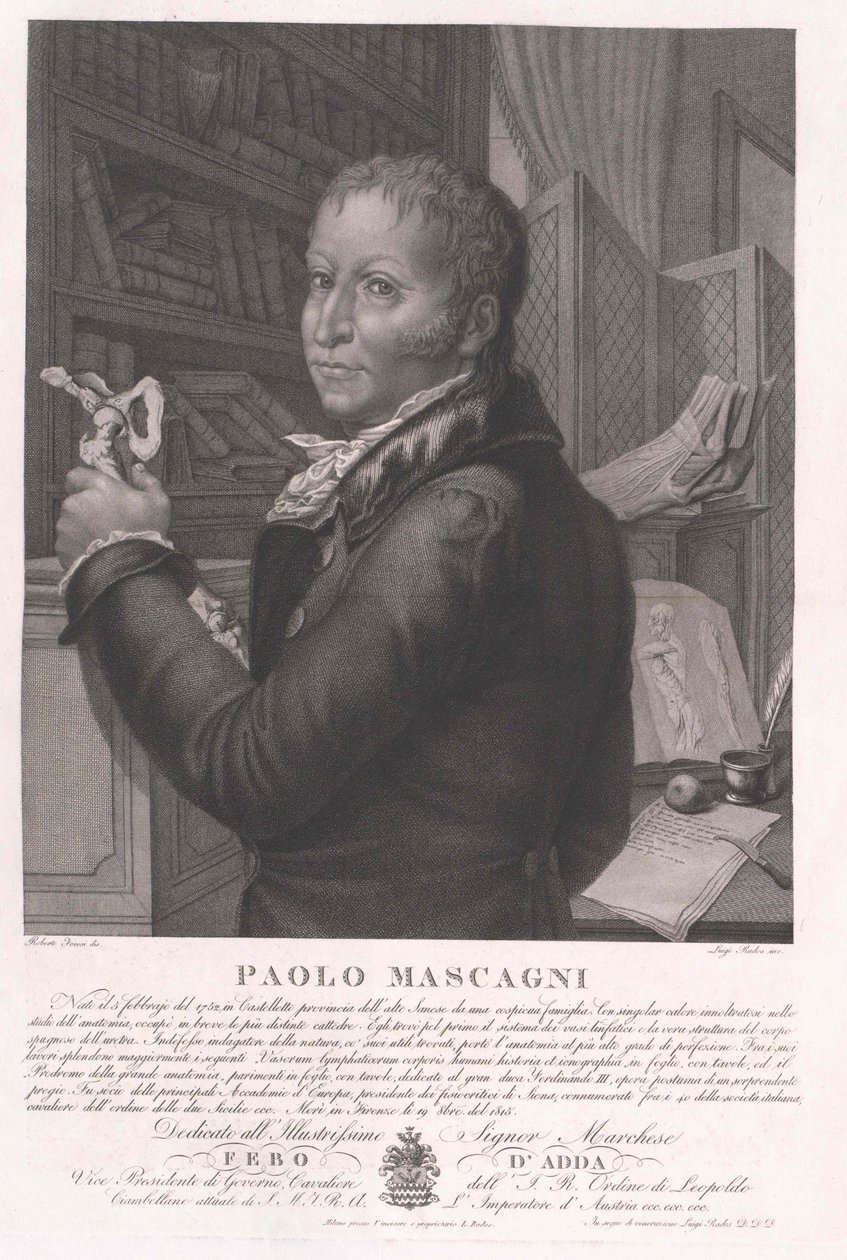 Paolo Mascagni by Artist Unknown