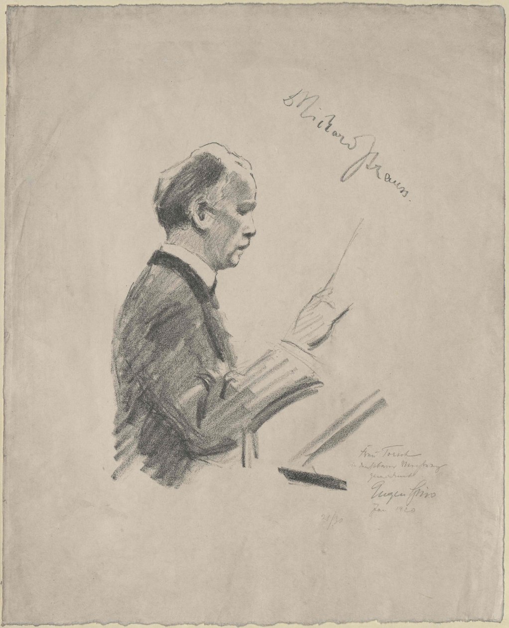 Richard Strauss by Artist Unknown