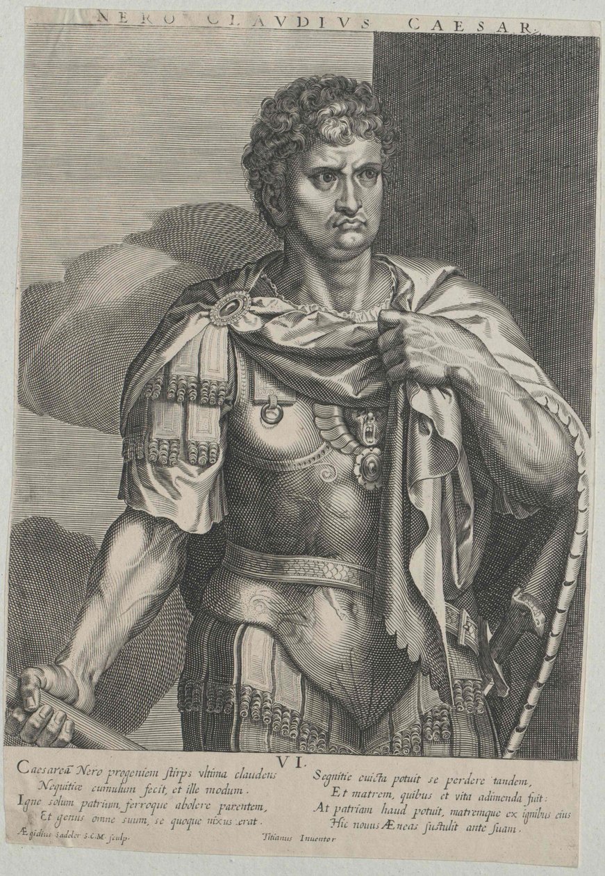 Roman Emperor Nero by Artist Unknown