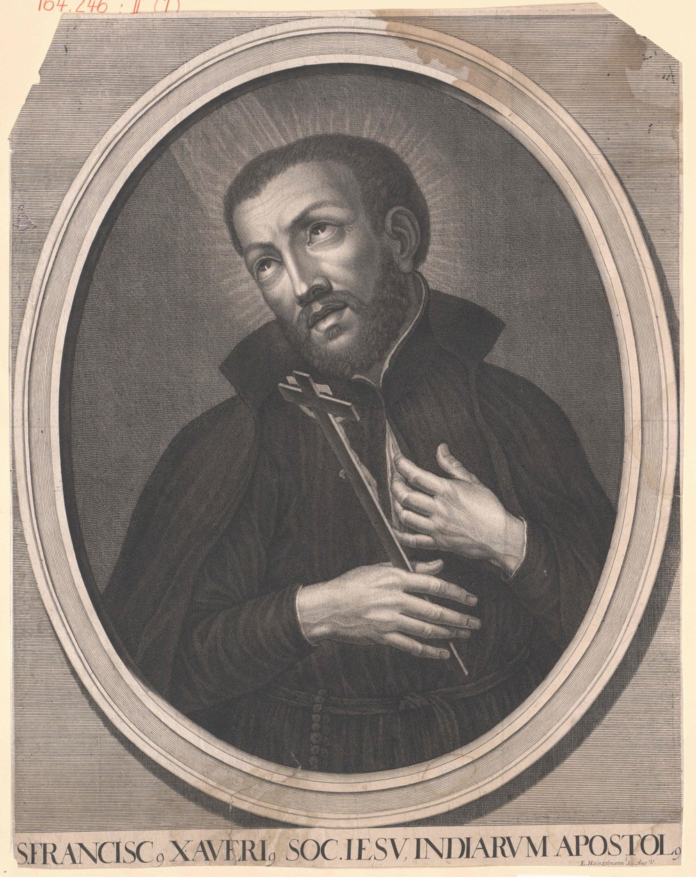 Saint Franz Xavier by Artist Unknown