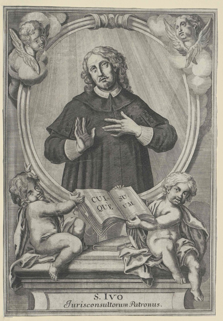 Saint Ivo by Artist Unknown