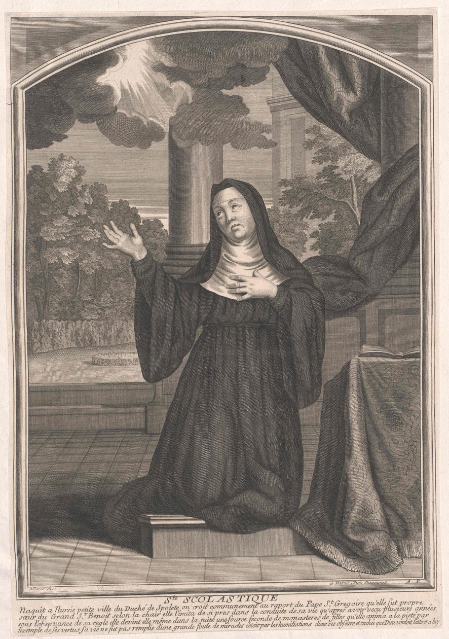 Saint Scholastica by Artist Unknown