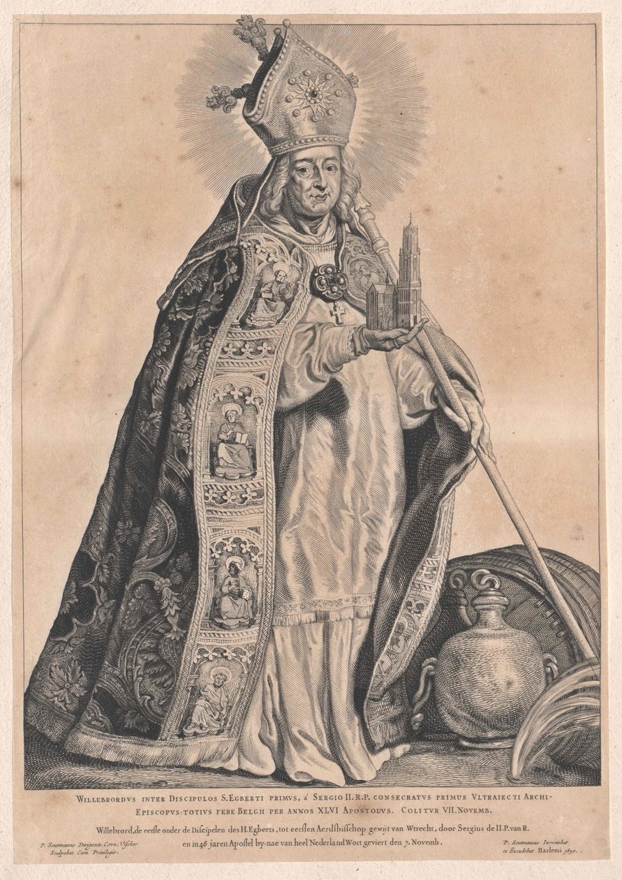 Saint Willibrord by Artist Unknown