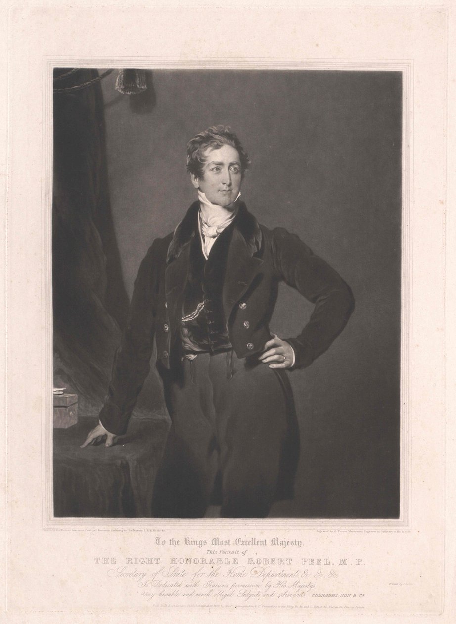 Sir Robert Peel by Artist Unknown