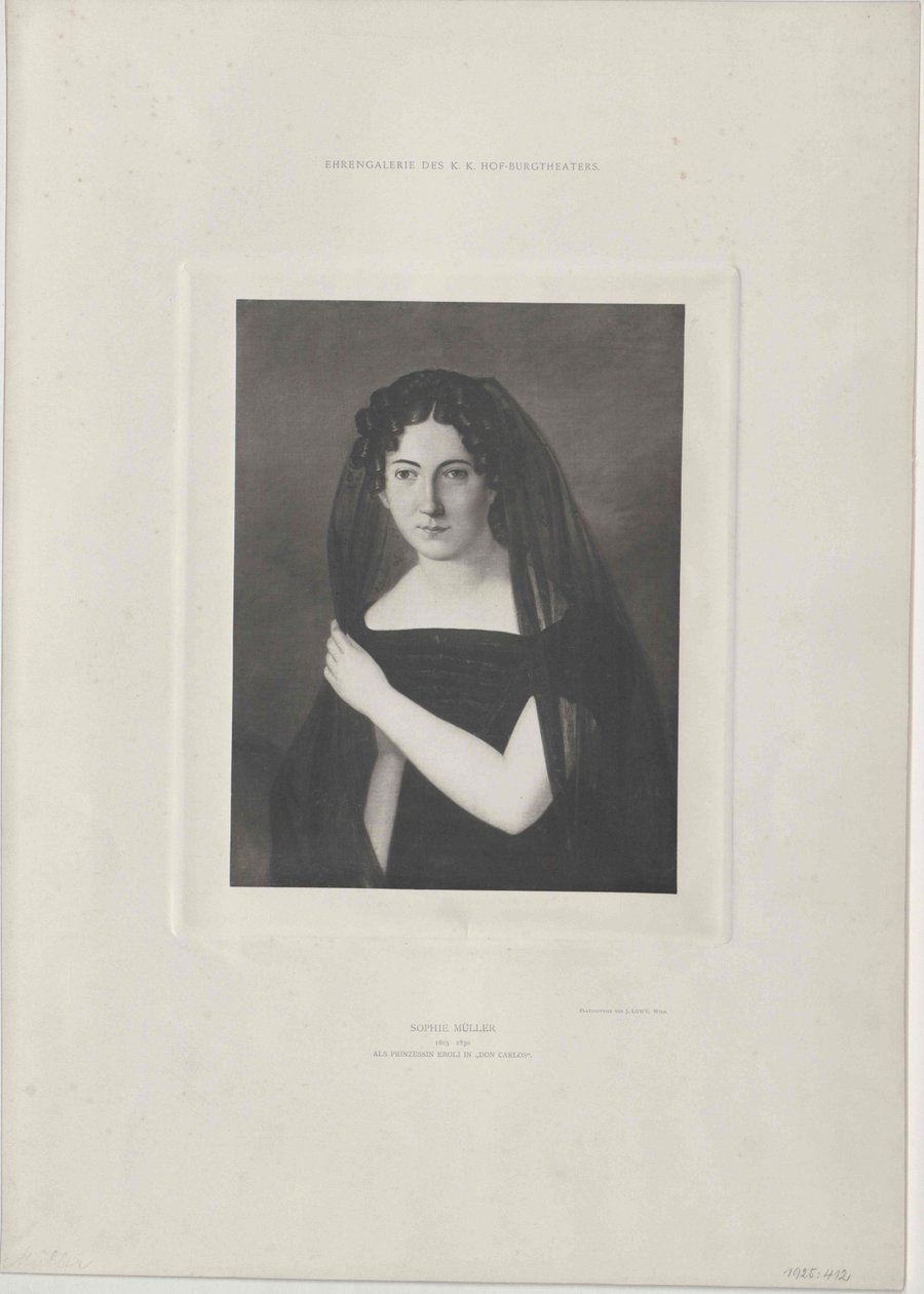 Sophie Mueller by Artist Unknown