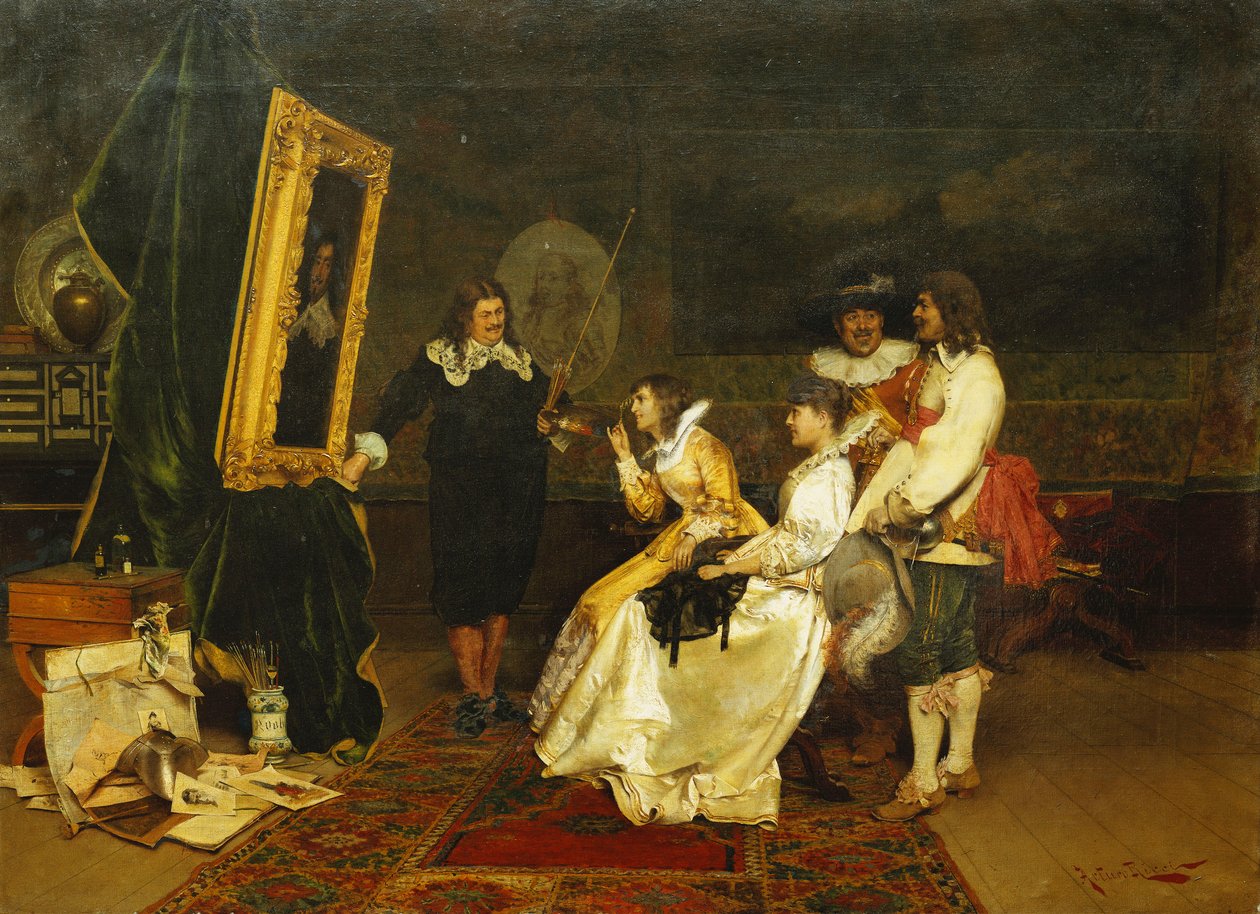 In the Studio by Arturo Ricci