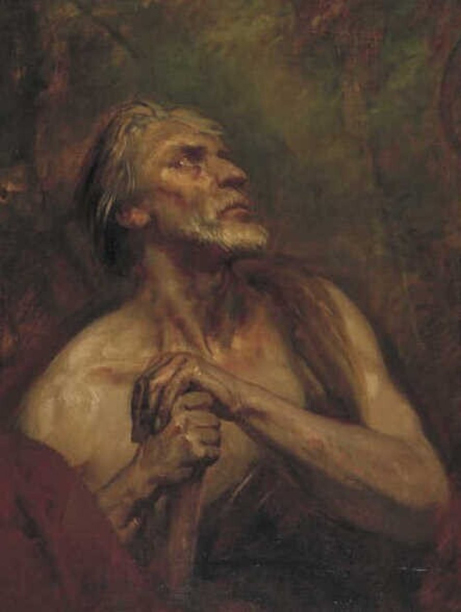 A Shepherd by Ary Scheffer