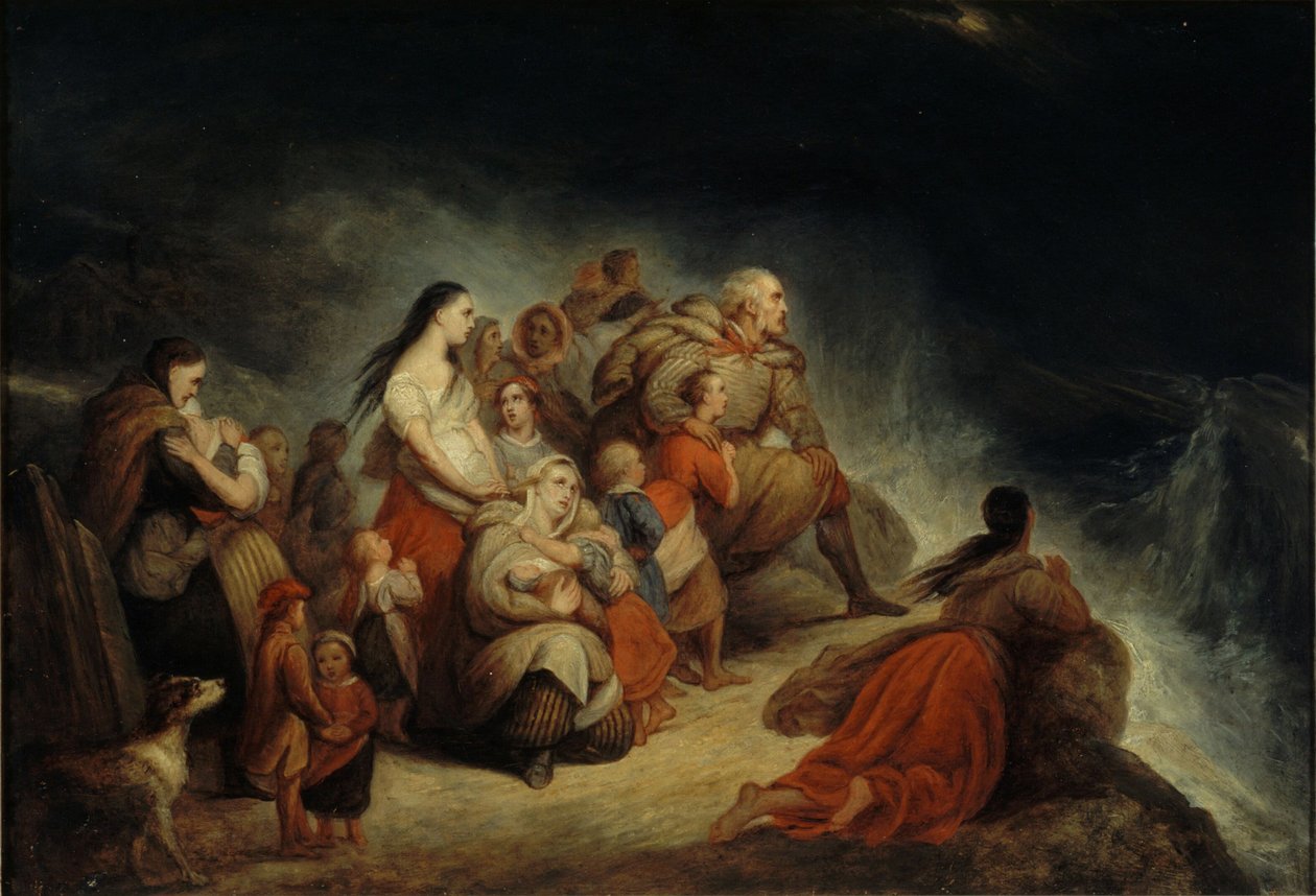 The Storm by Ary Scheffer