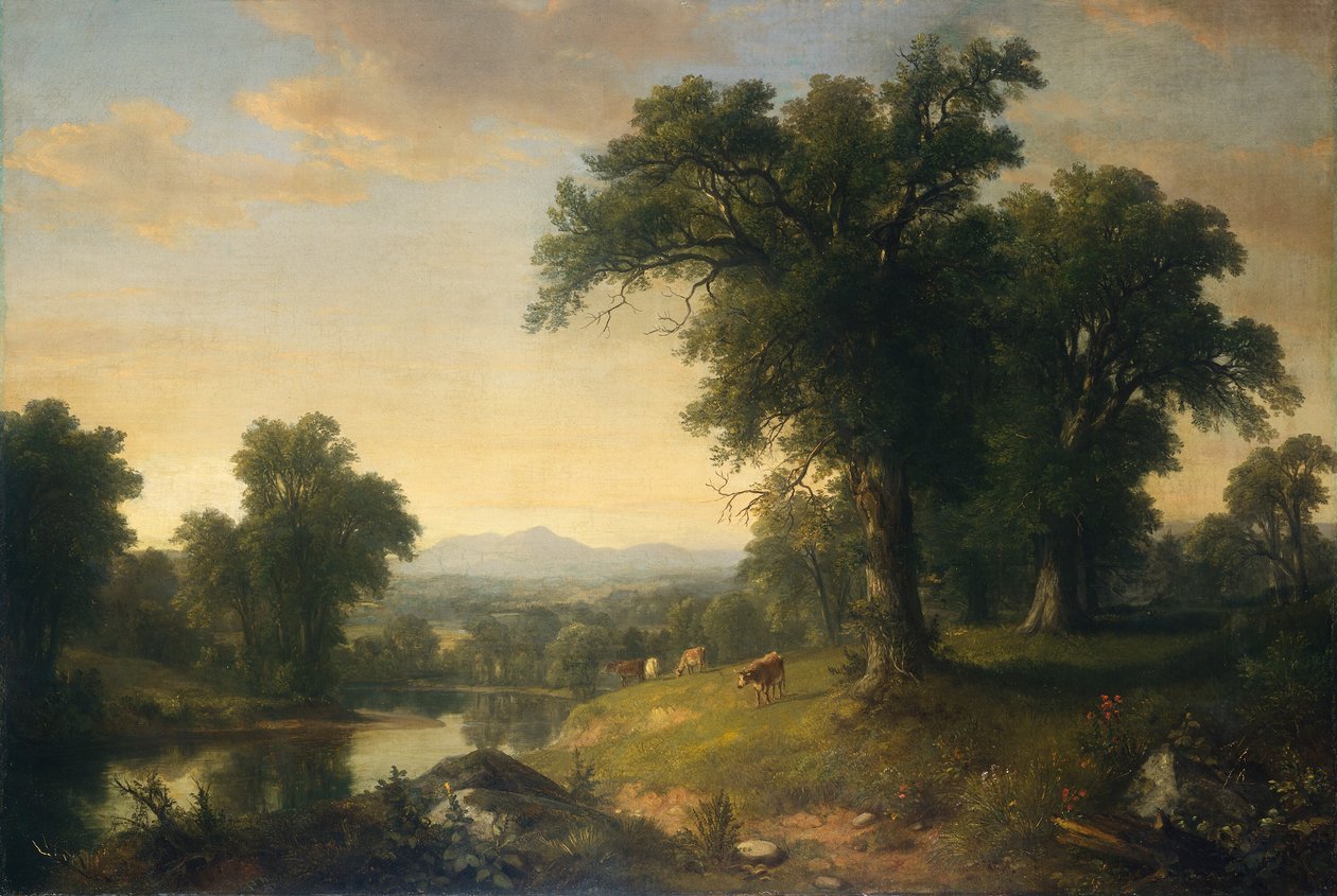 A Pastoral Scene, 1858 by Asher Brown Durand