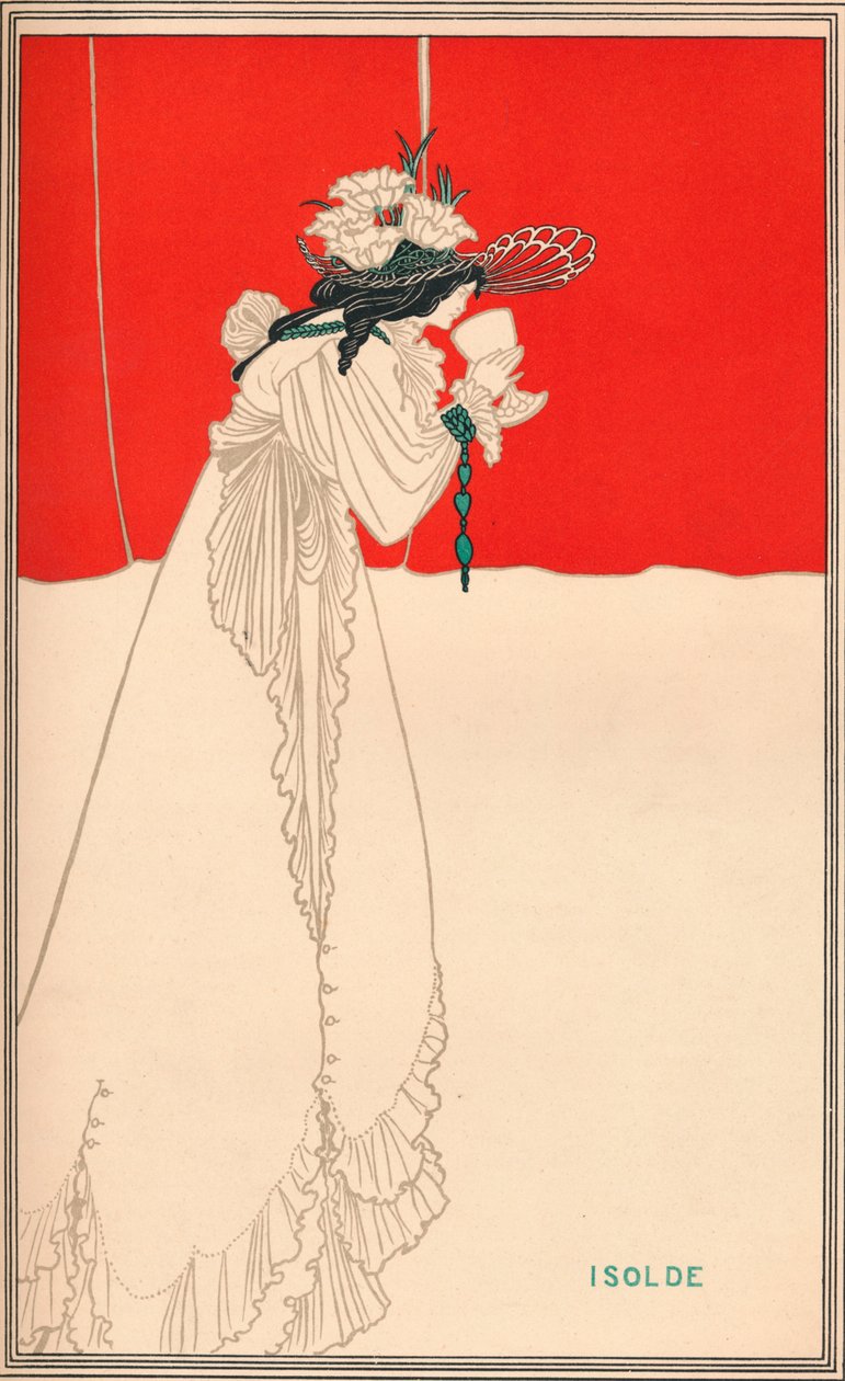 Isolde by Aubrey Beardsley