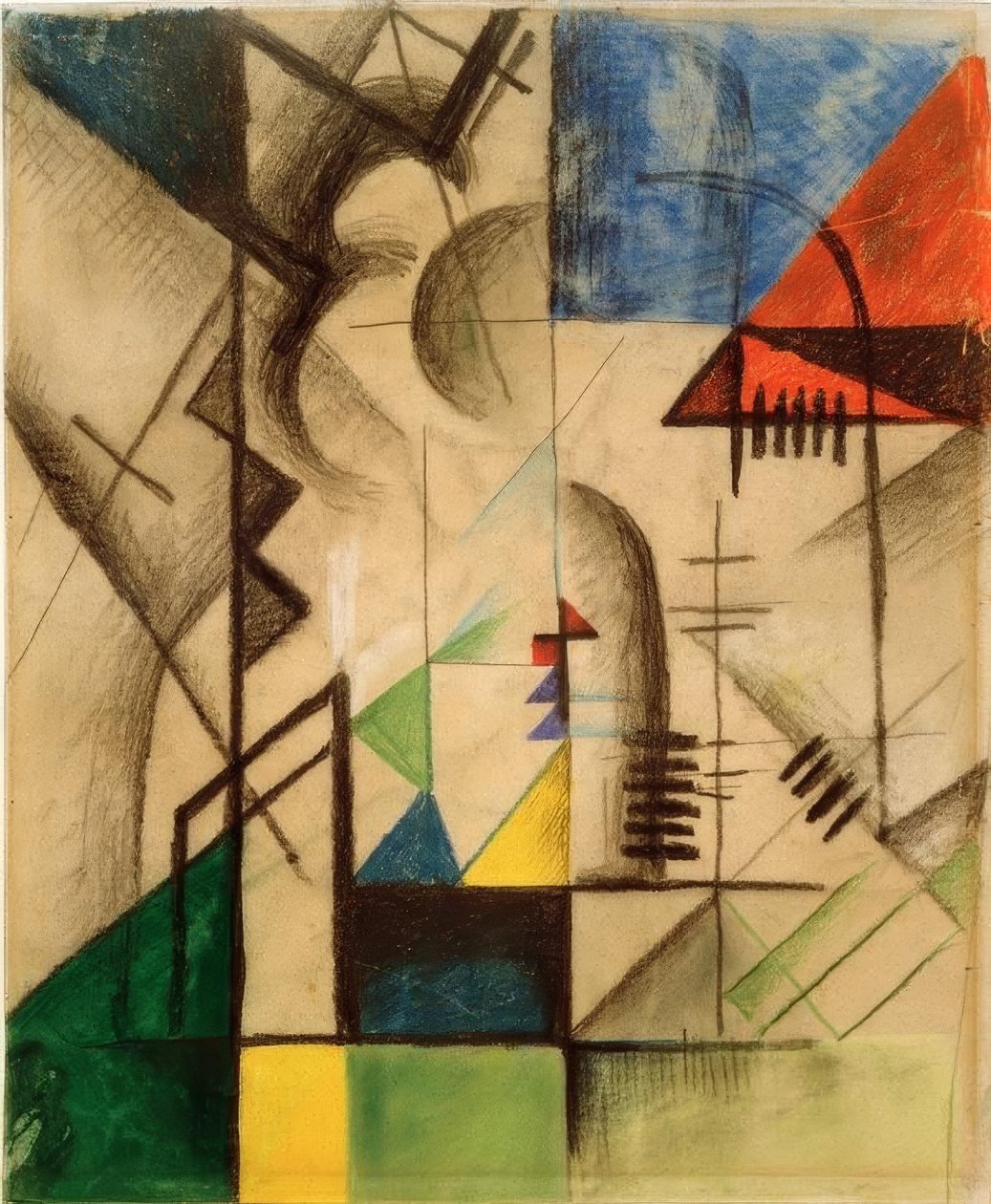 Abstract Forms by August Macke