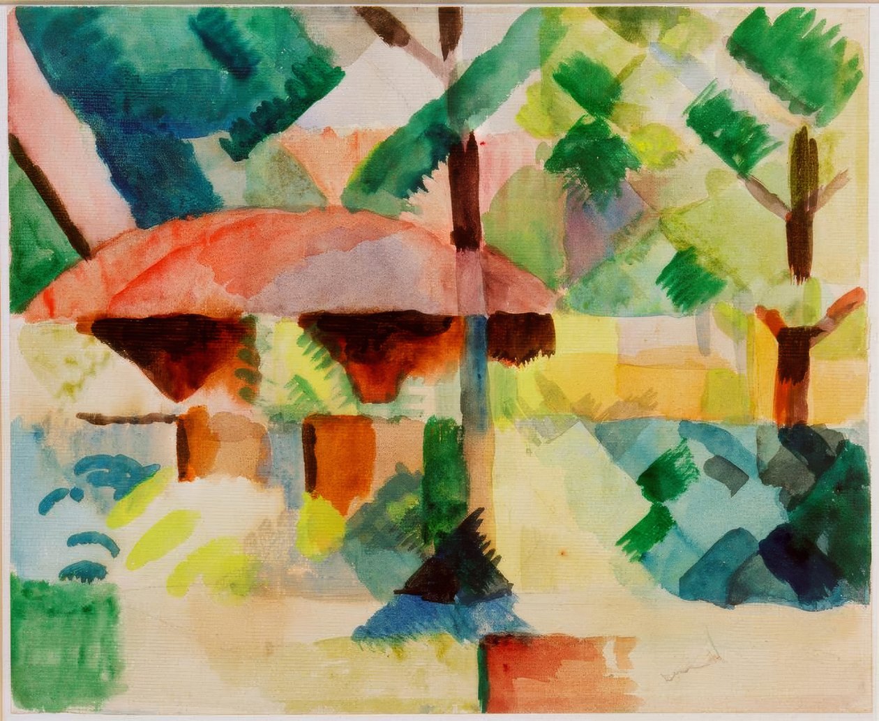 Garden Entrance by August Macke