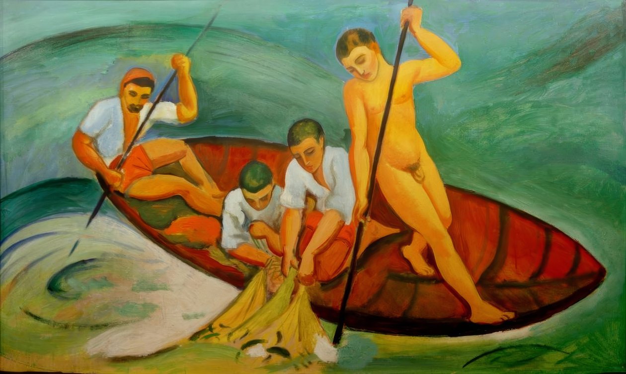 Great Fishing Trip by August Macke