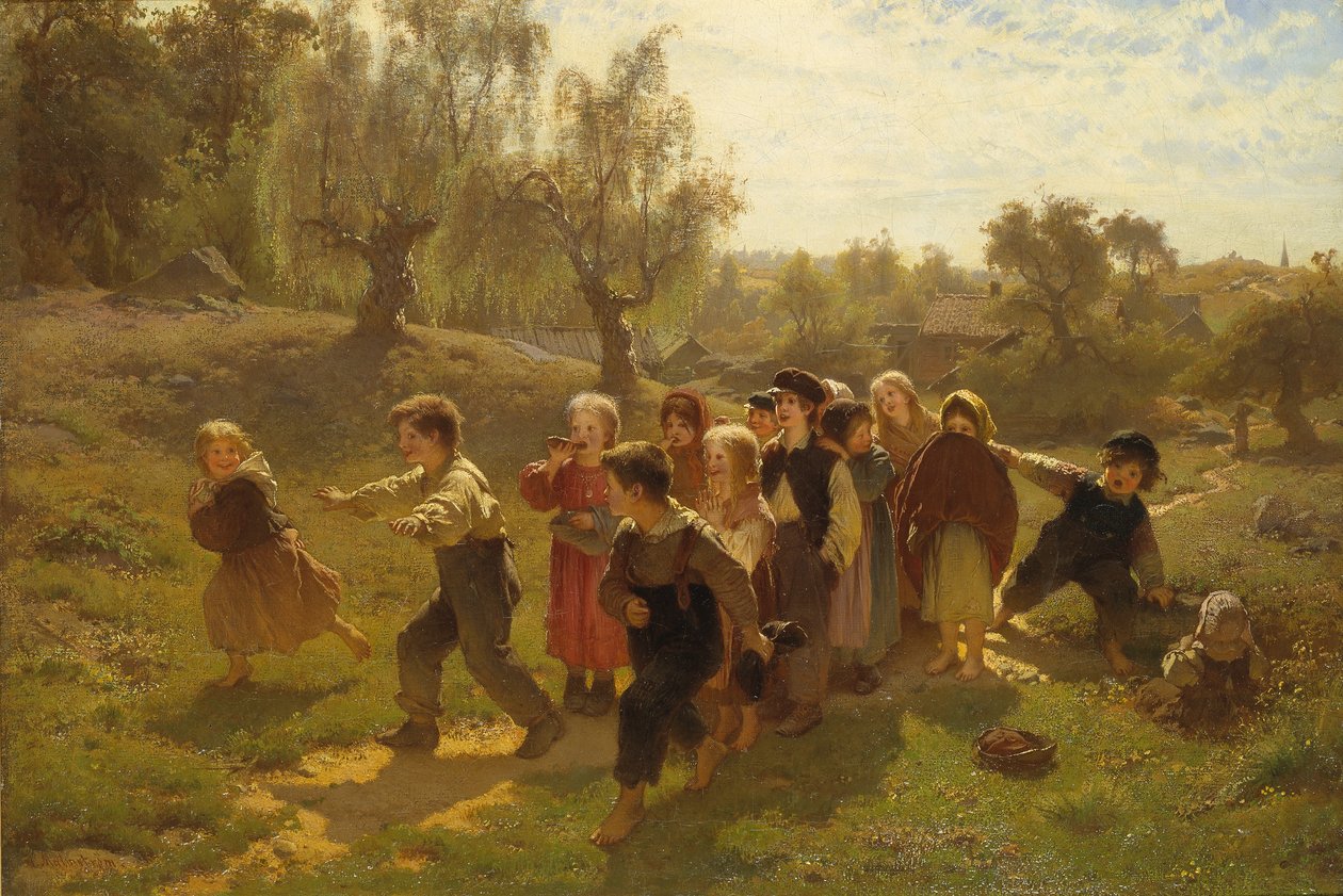 The Game by August Malmström