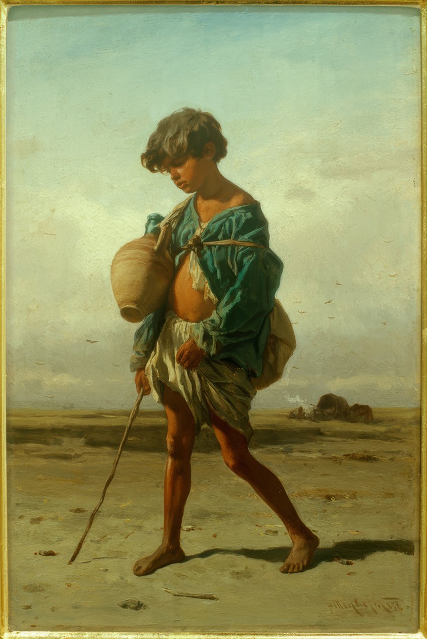 Gypsy Boy by August von Pettenkofen