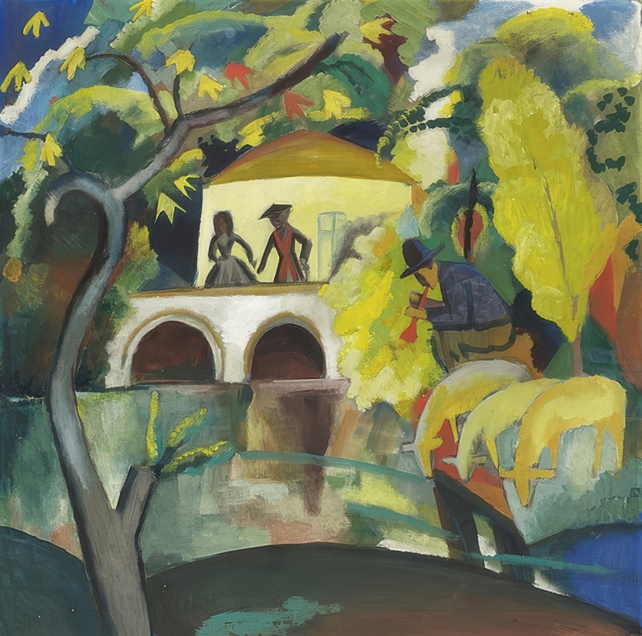 Rococo by August Macke