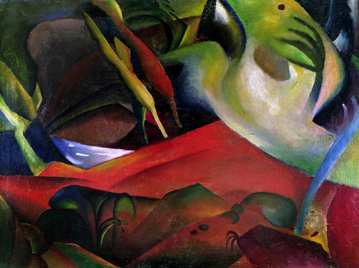 The Storm, 1911 by August Macke