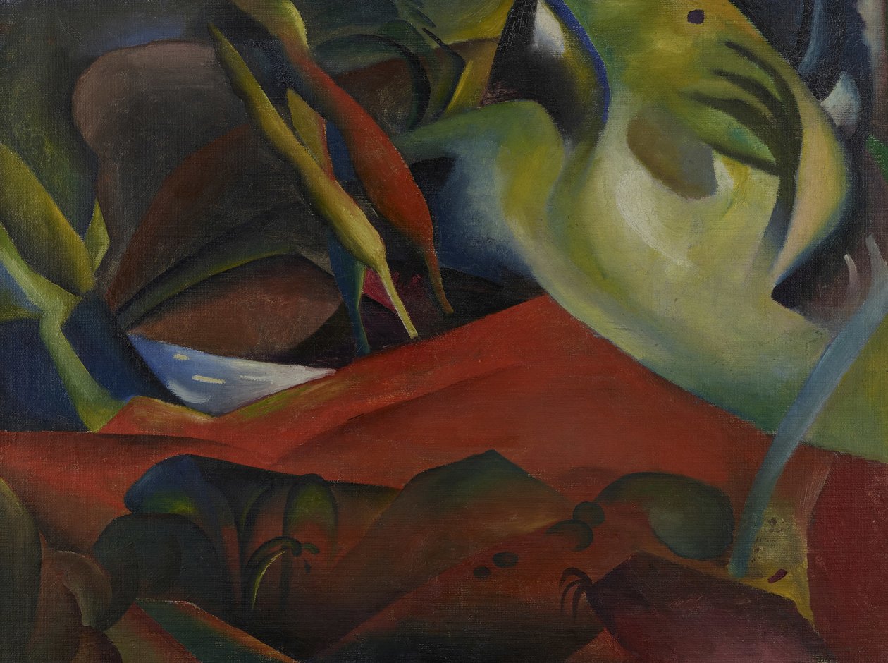 The Storm, 1911 by August Macke