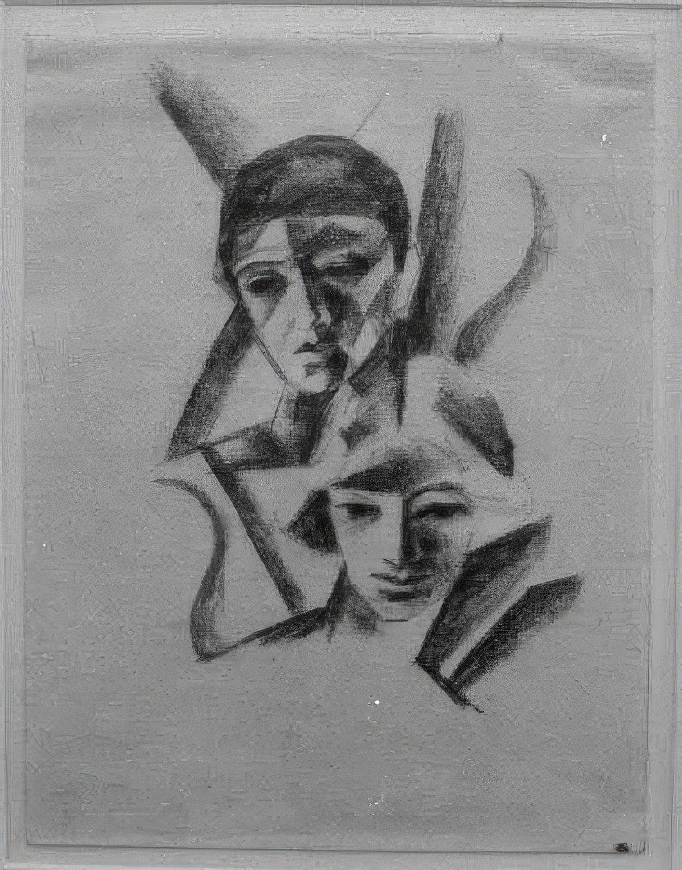 Two Heads by August Macke