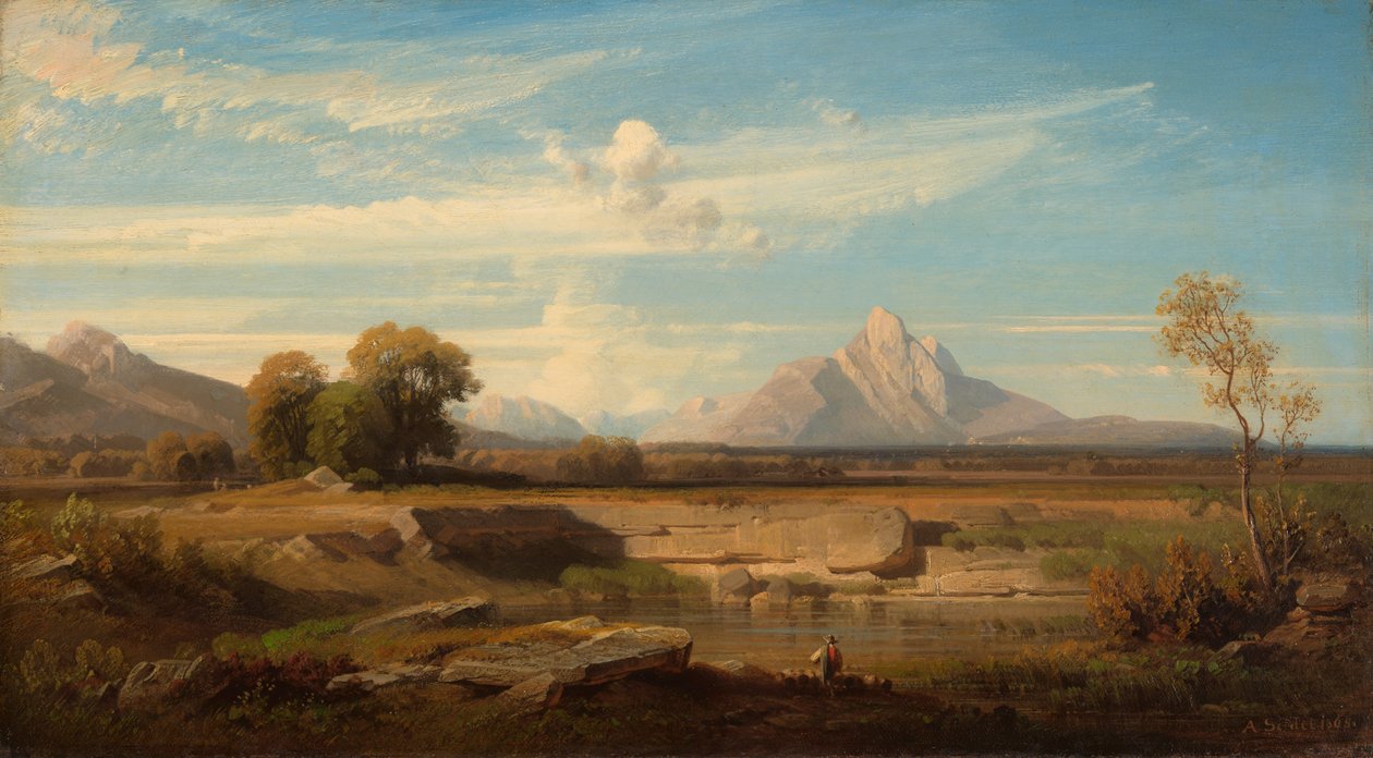 Foothill Landscape by August Seidel