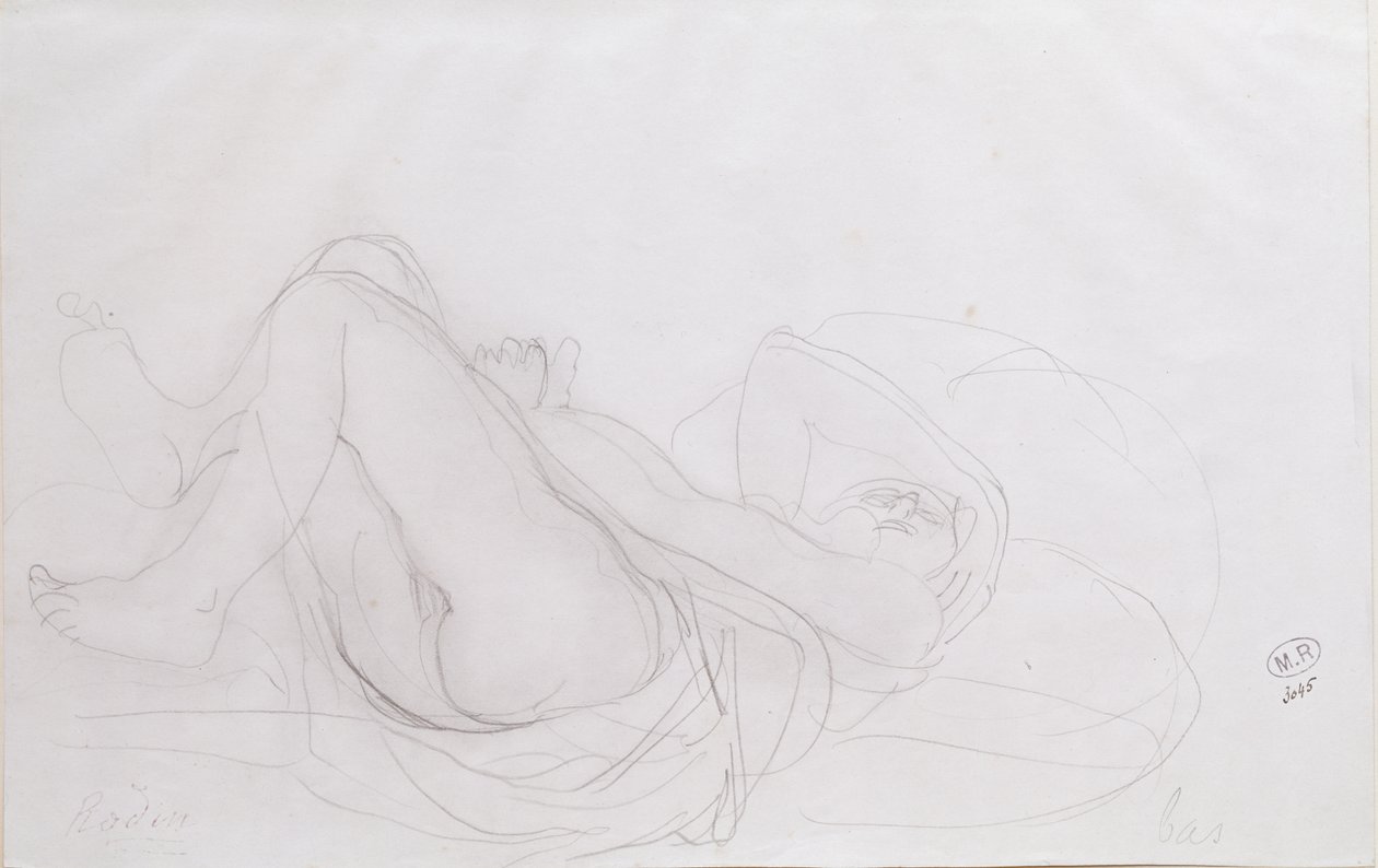 Nude by Auguste Rodin