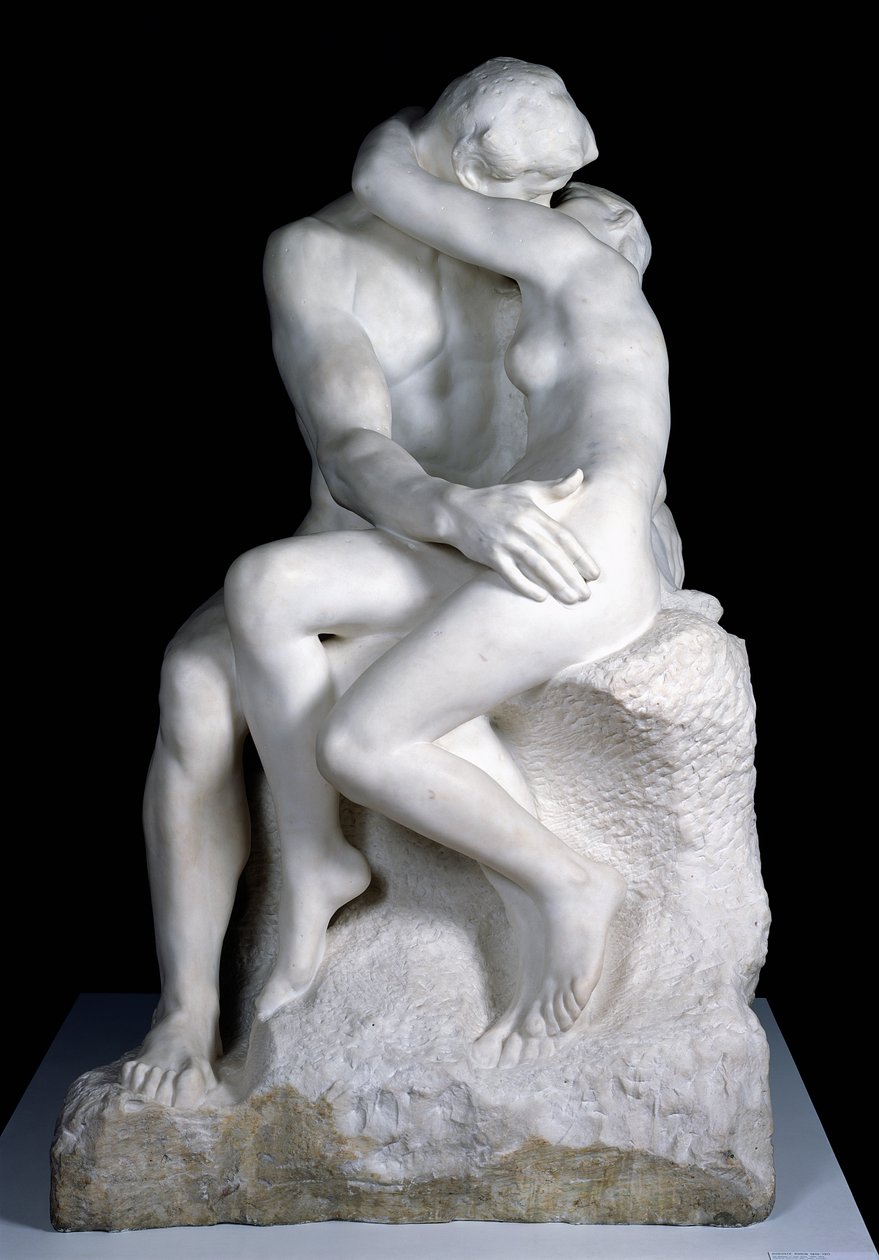 The Kiss by Auguste Rodin