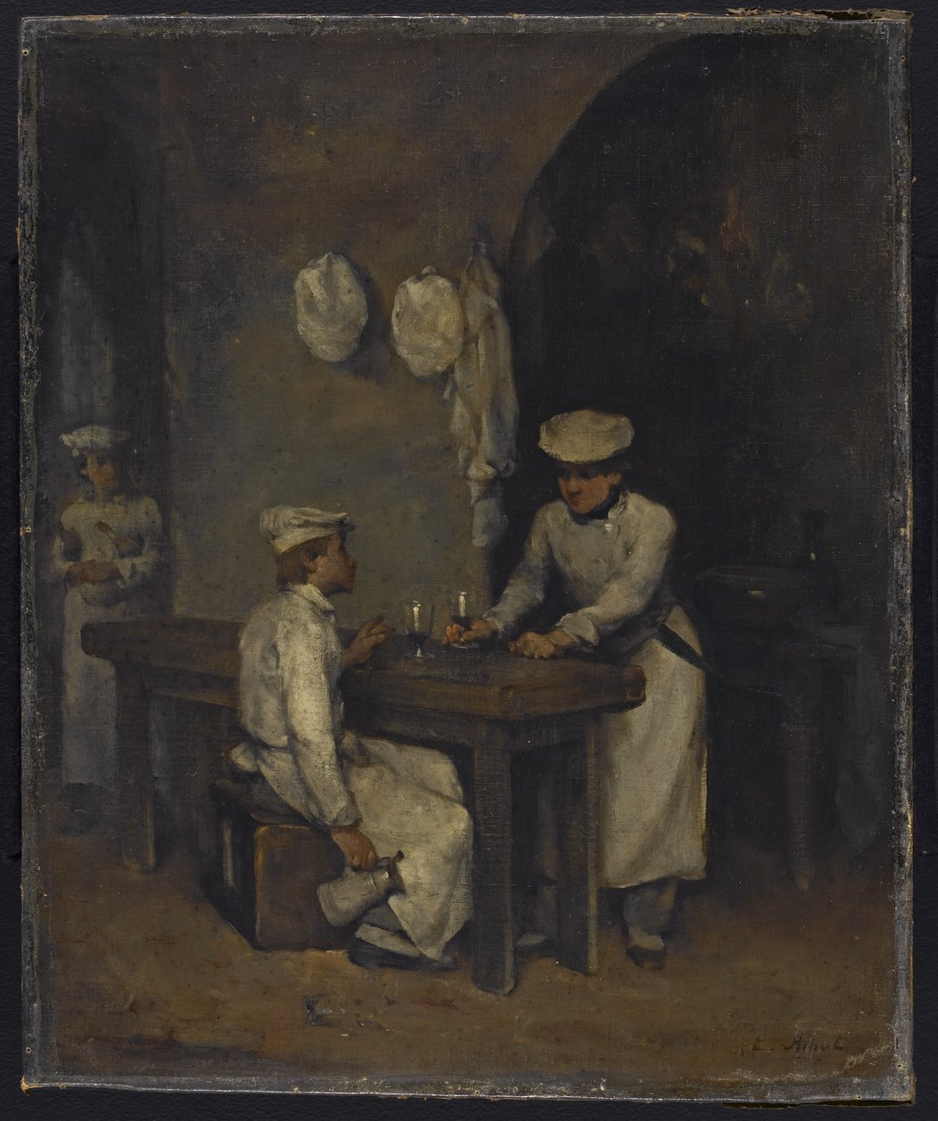 The Cooks by Auguste Theodule Ribot
