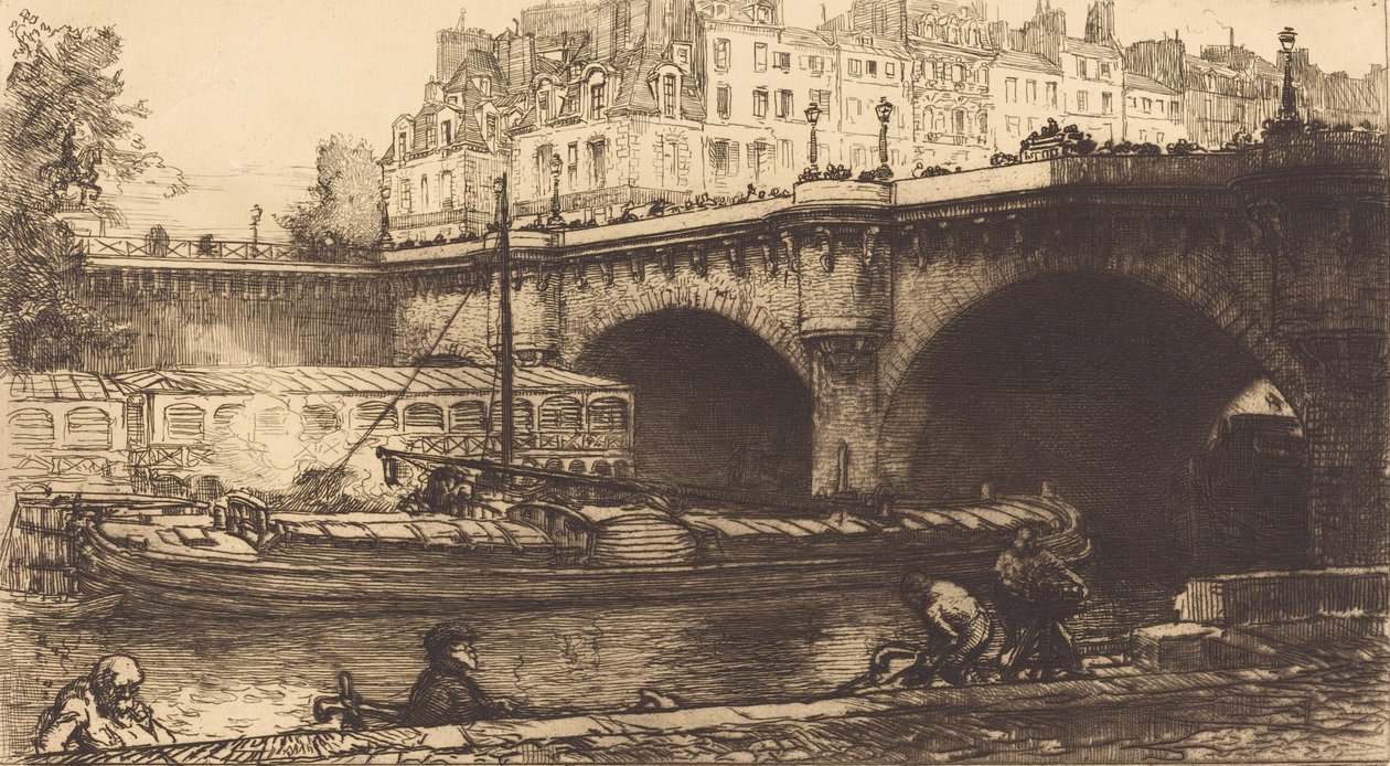 Pont Neuf, 1901 by Auguste Lepere