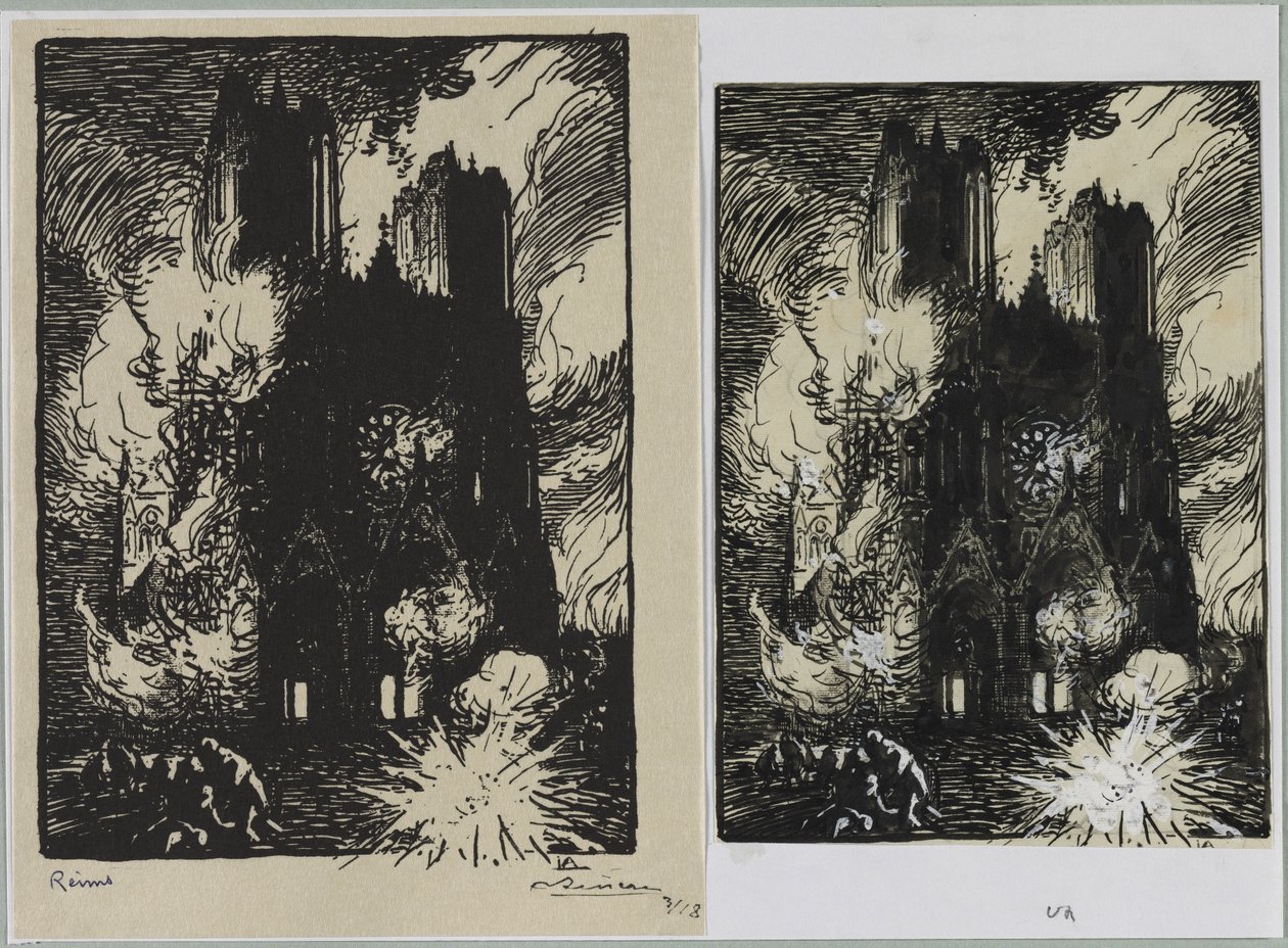Reims by Auguste Louis Lepère
