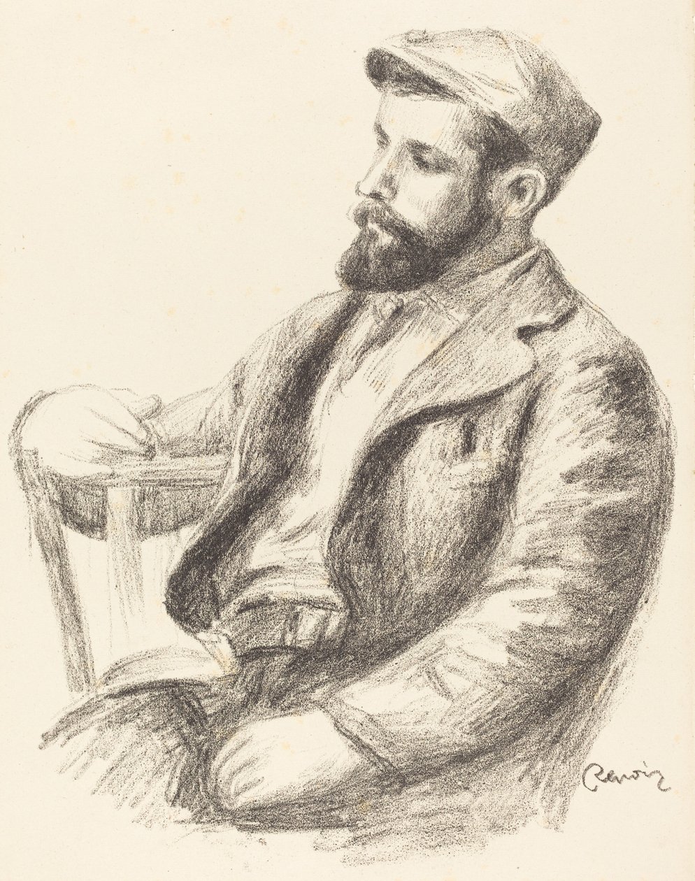 Louis Valtat by Auguste Renoir