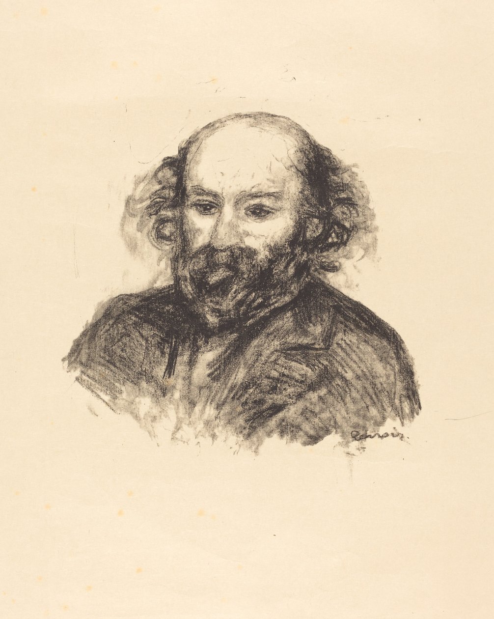 Paul Cézanne by Auguste Renoir