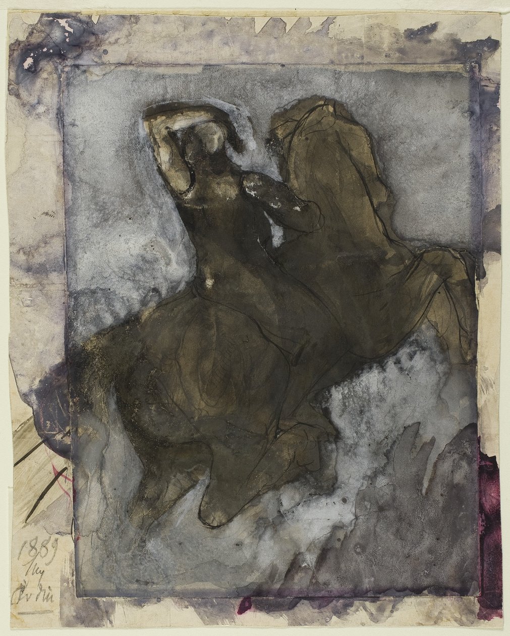 Horseman by Auguste Rodin