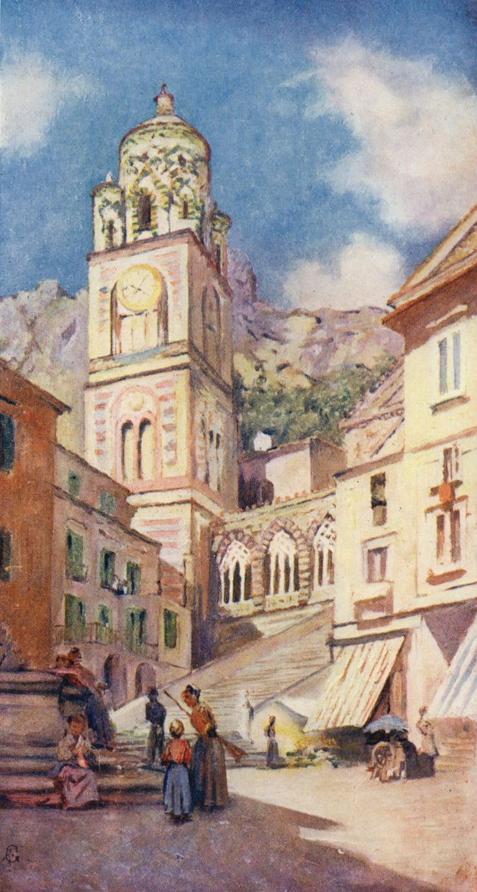 Cathedral of Amalfi by Augustine Fitzgerald