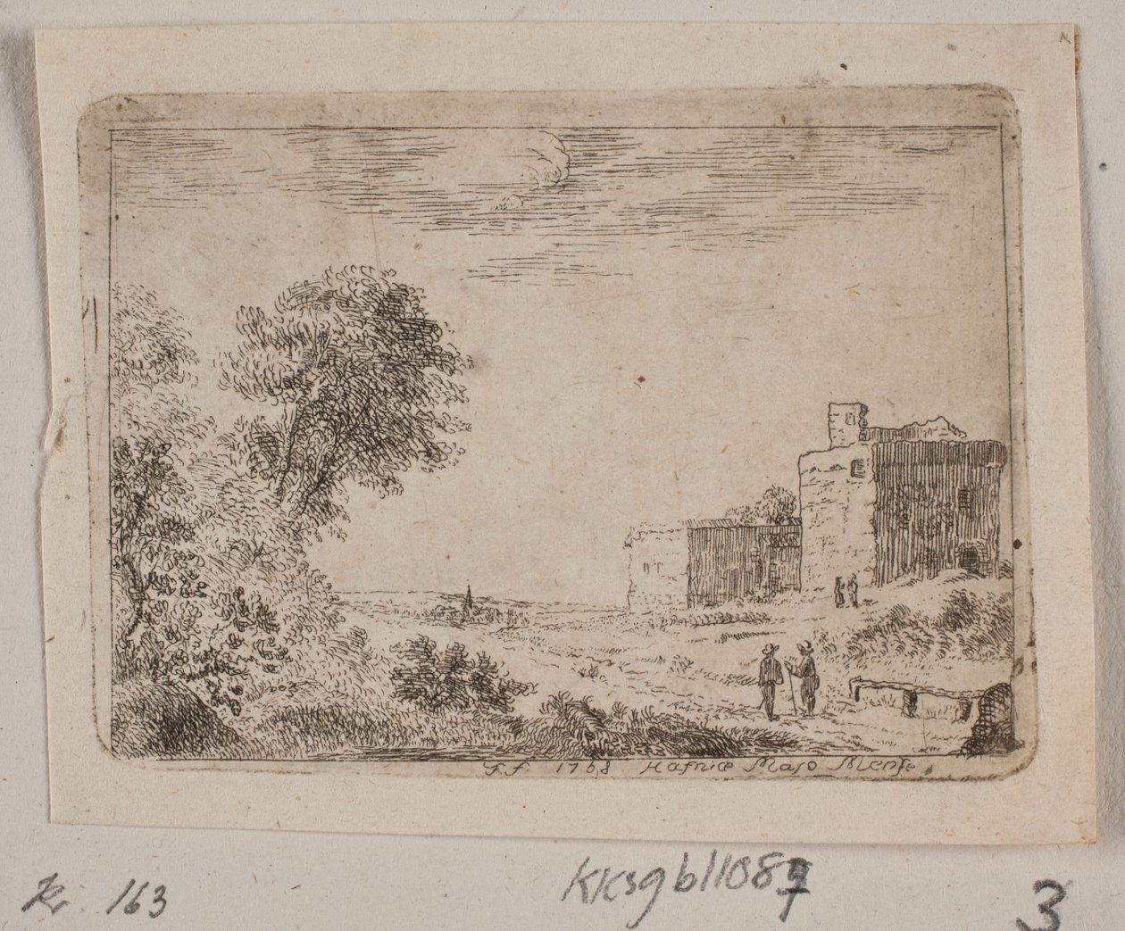 A Ruin by B. Flügge