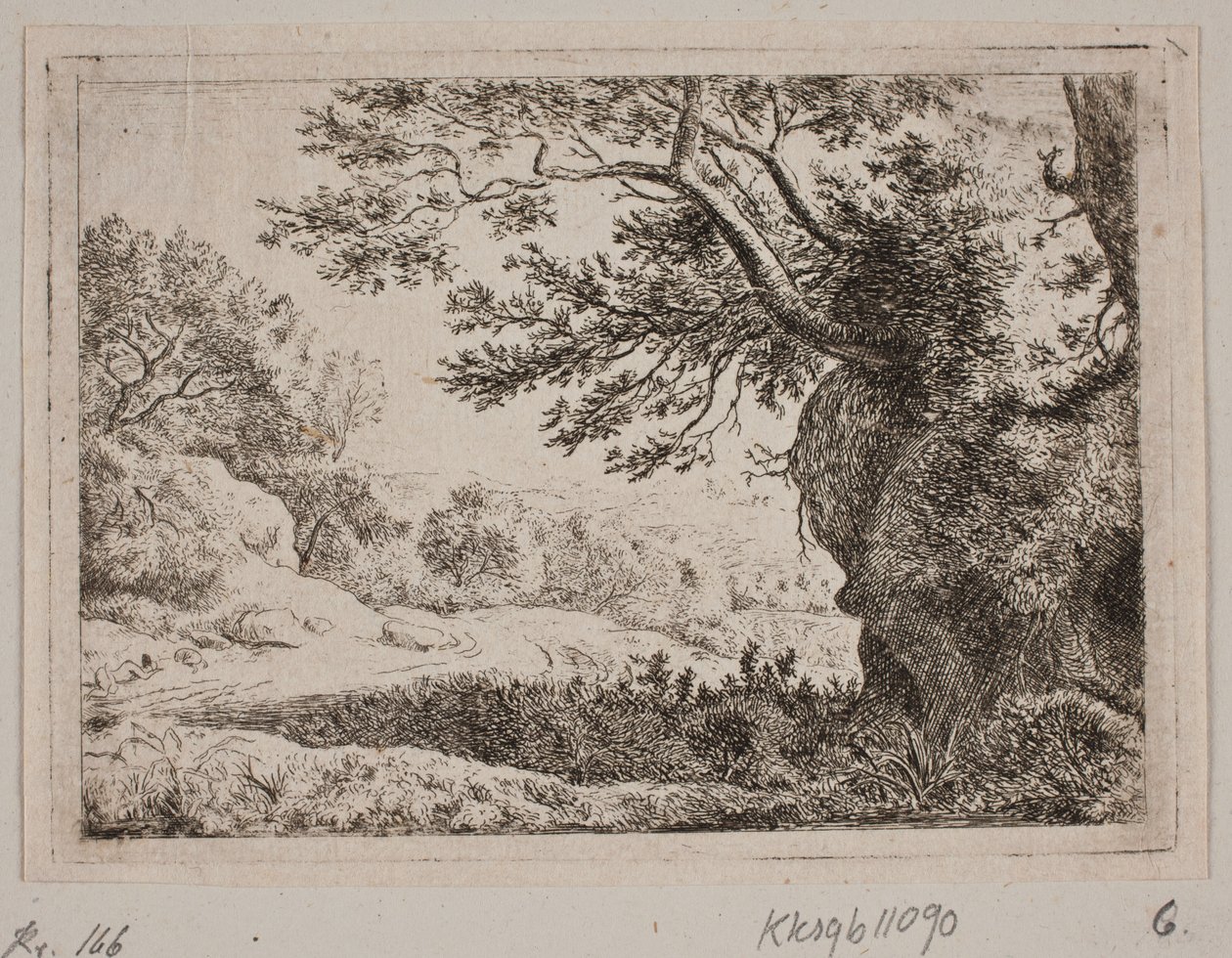 Rock formation by B. Flügge