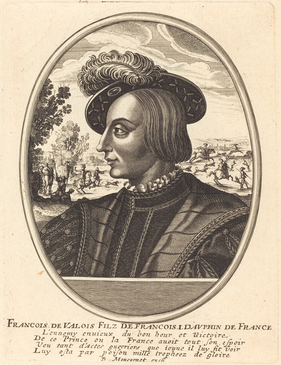 François de Valois by Balthasar Moncornet