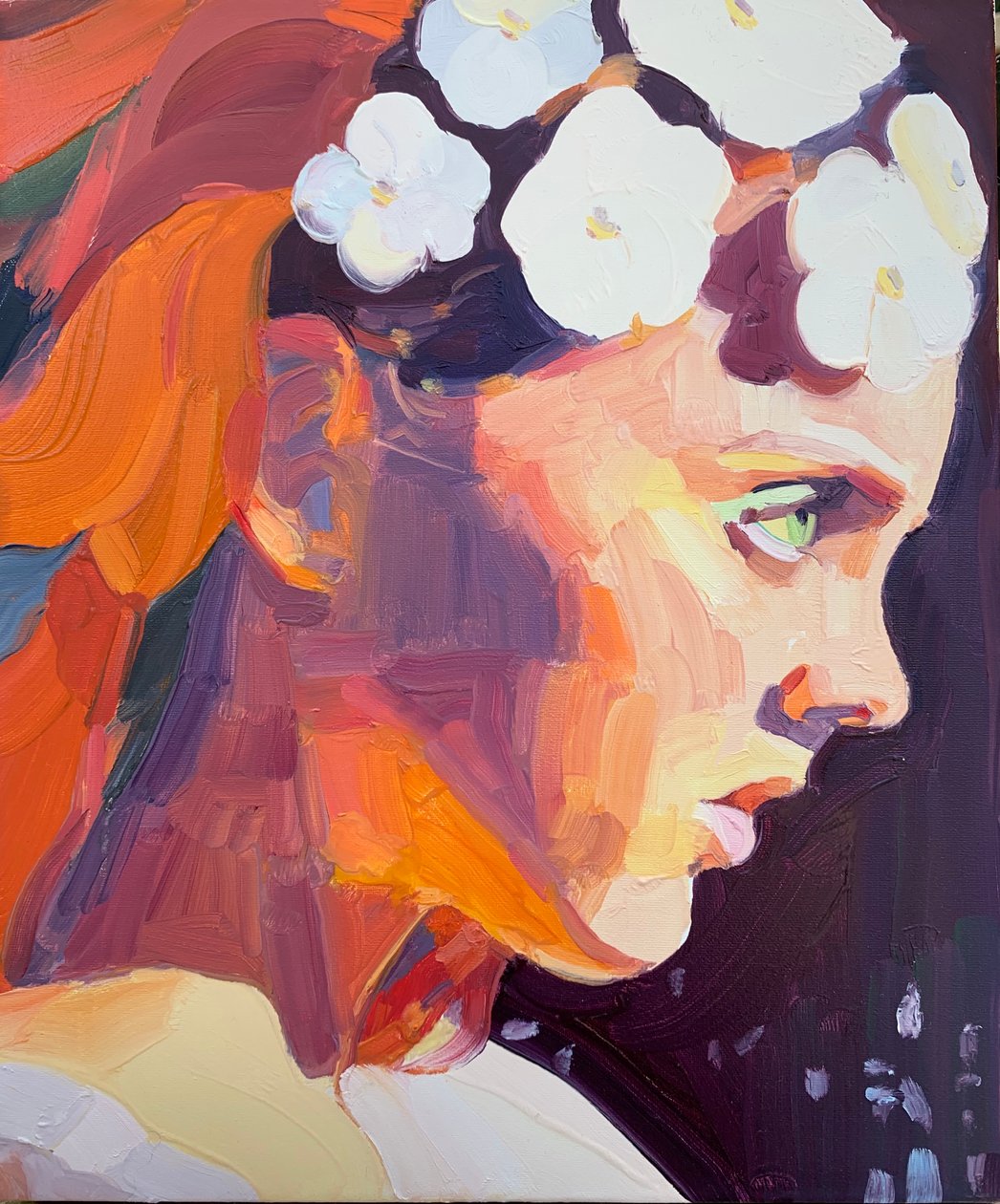 Fire, 2018 by Barbara Hoogeweegen