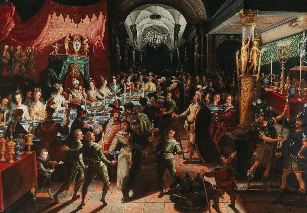 The Feast of Belshazzar by Bartholomäus Strobel the Younger