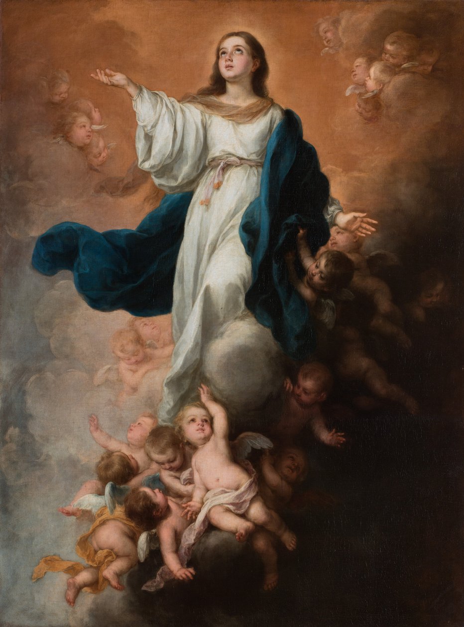 Assumption of the Virgin by Bartolomé Esteban Murillo