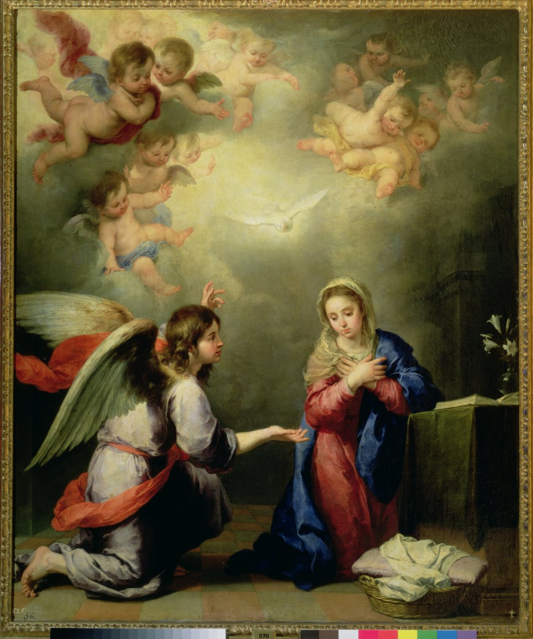 The Annunciation by Bartolomé Esteban Murillo