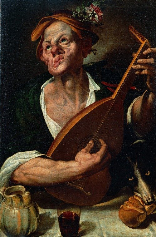 Lute Player by Bartolomeo Passarotti