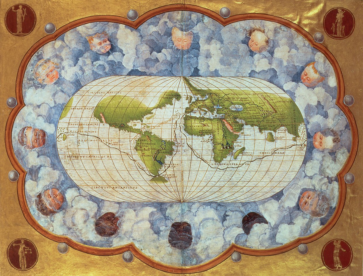 Map tracing Magellan